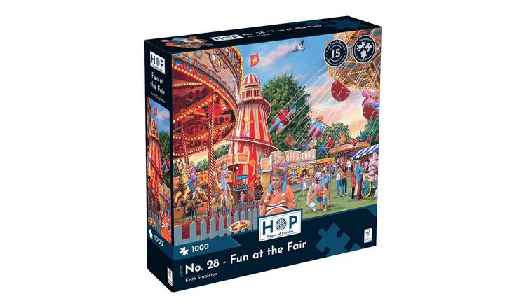 The House of Puzzles No. 28 - Fun at the Fair 1000 Piece Jigsaw Puzzle