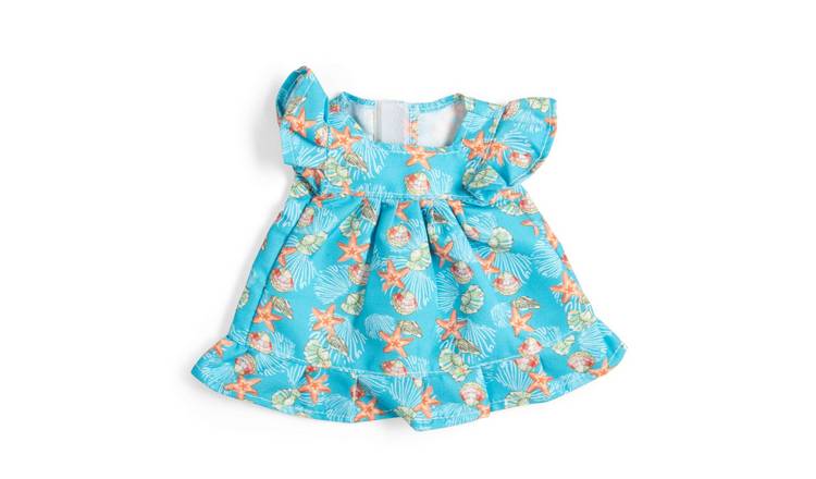 Bigjigs Toys Blue Dress With Shells For Small Doll