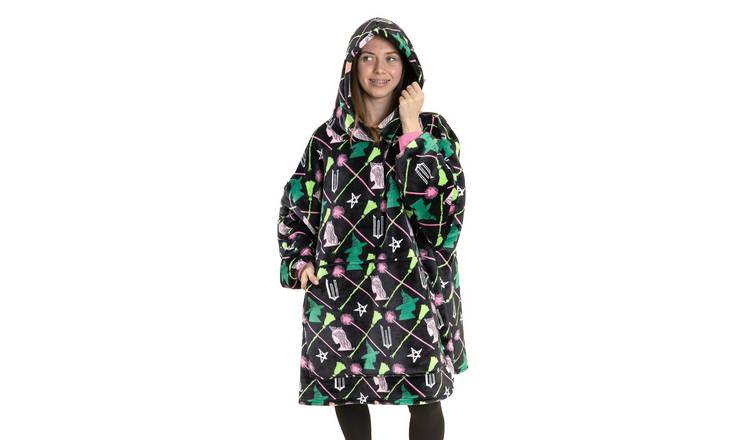 Wicked Character Adult Womens Blanket Hoodie - Multicoloured