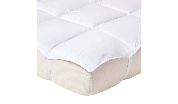 Homescapes Super Microfibre Mattress Topper - Single