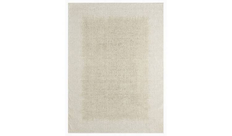 Mega Flooring White Modern Abstract Rug - 160 x 221cm