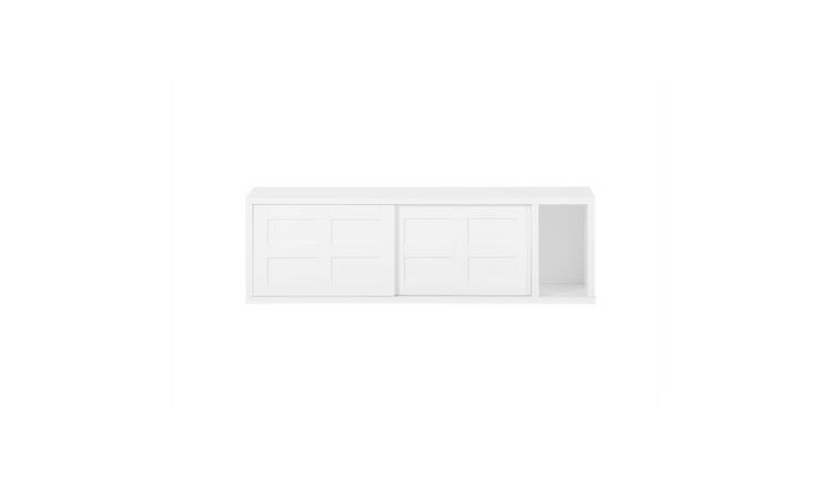 SoBuy 2 Door Wall Mounted Storage Cabinet - White
