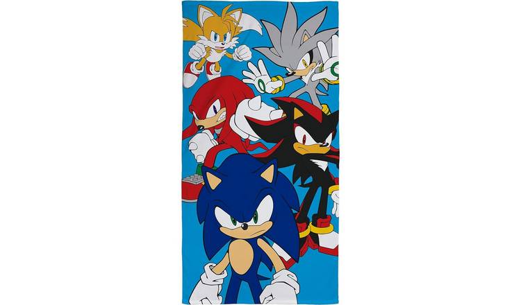 Sonic The Hedgehog Characters Towel - 140cm x 70cm