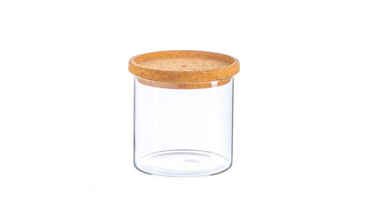 Argon Tableware Scandi Storage Jar with Cork Lid
