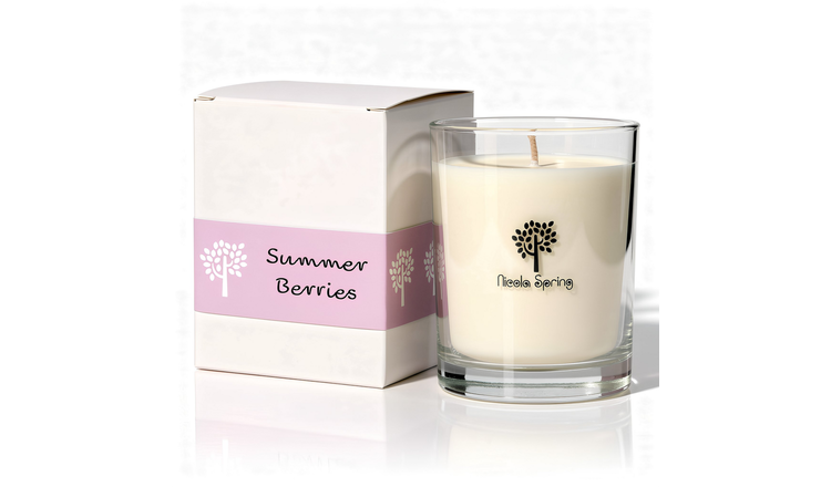 Nicola Spring 160ml Soy Wax Scented Candle - Summer Berries