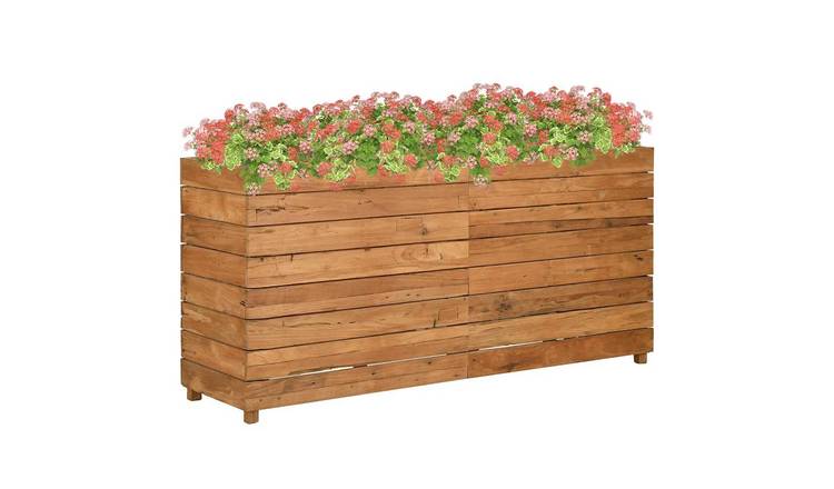 Walplus Wood Raised Garden Bed - 150 x 40 x 72 cm