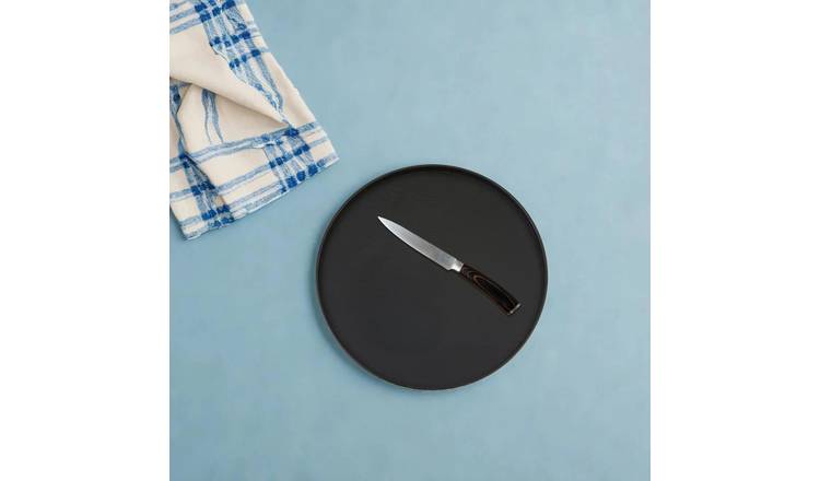 Orsina Bessan Medium Fir Wood Tray – Black