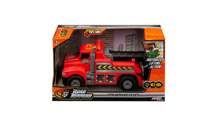Nikko City Service Fleet Tow Truck Toy Vehicle - Red