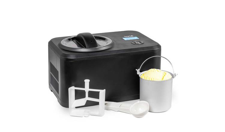 Baridi Automatic Churning Ice Cream Machine 1.5L - Black