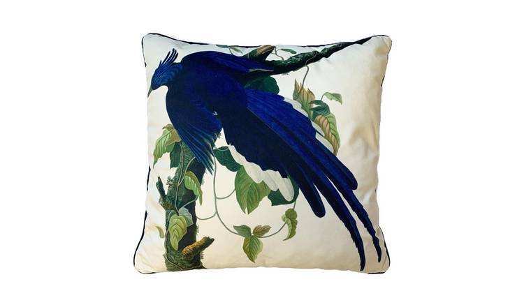 John James Audubon Columbia Jay Filled Cushion
