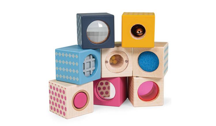 Bigjigs Toys Sensory Blocks - 12 Months +