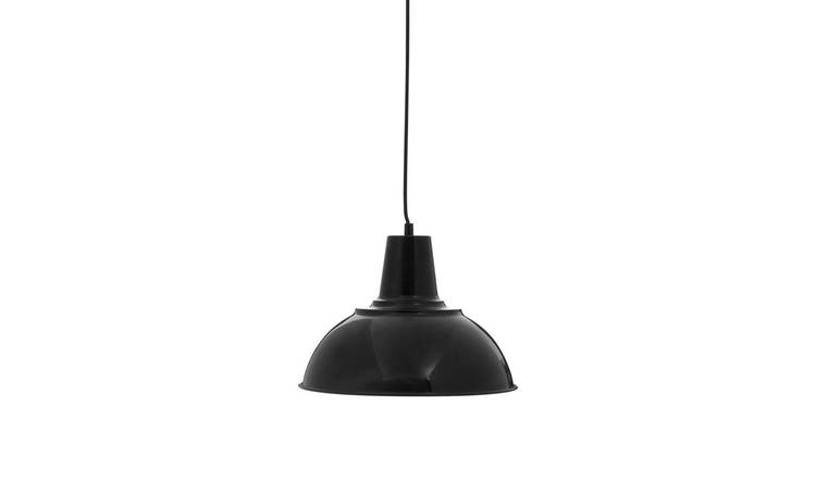 Orsina Bryen Metal Pendant Light - Black