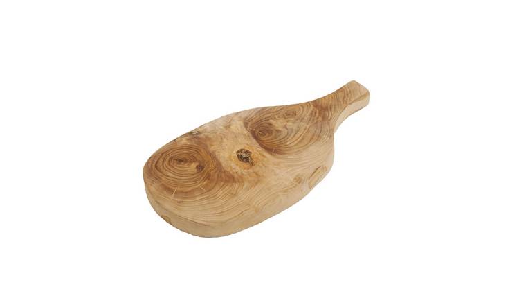 Orsina Kora Small Olive Wood Serving Board - Brown