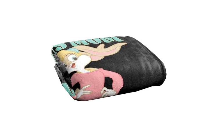 Looney Tunes Lola Bunny This Mom Hustles Mothers Day Blanket - 147cm x 91cm