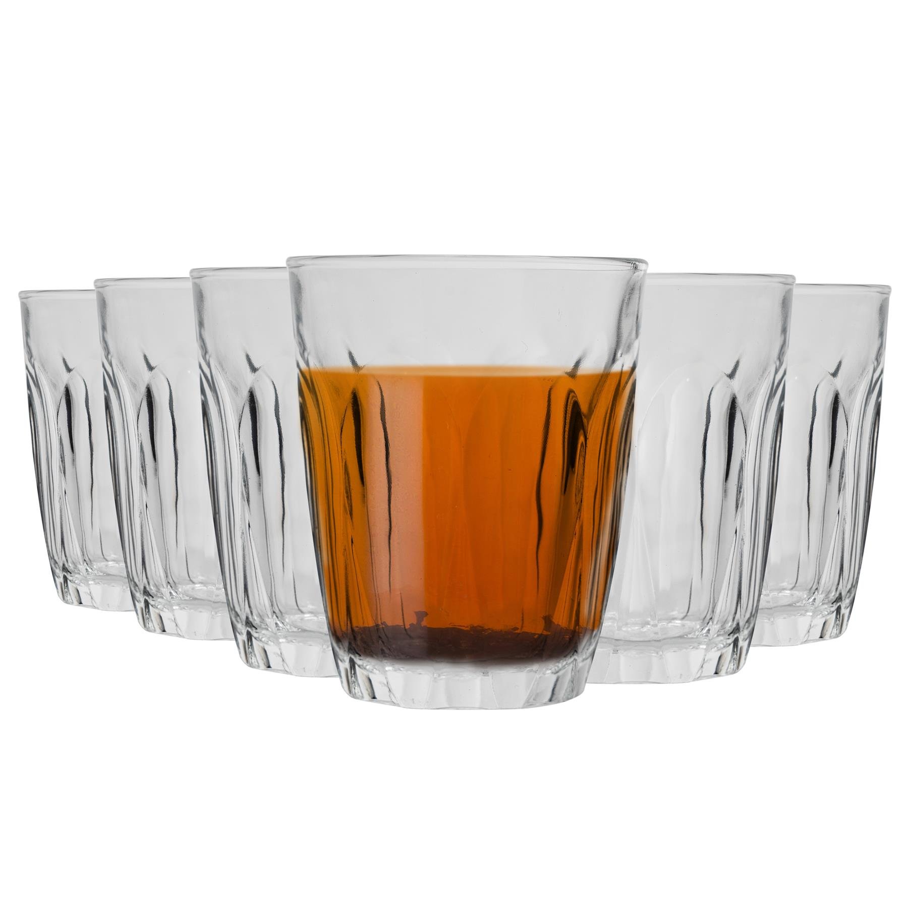 Duralex Provence 160ml Drinking Glass Tumblers - Pack of 6 - Image 1