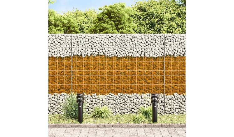 Walplus Glass Garden Stones - Brown - 12 cm