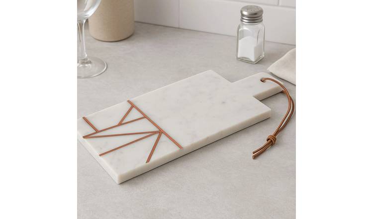 Orsina Monzaro Marble Inlay Paddle Board - White