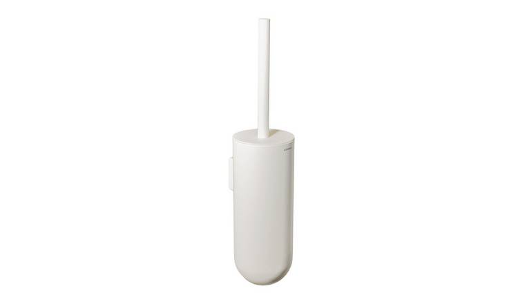 Cosmic Geyser Toilet Brush & Holder - Matt White