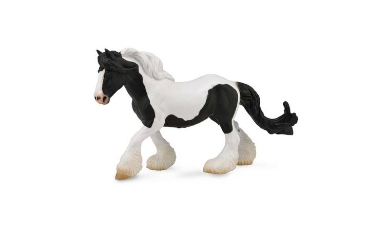 CollectA Gypsy Mare Black - White Piebald - 3 Years +