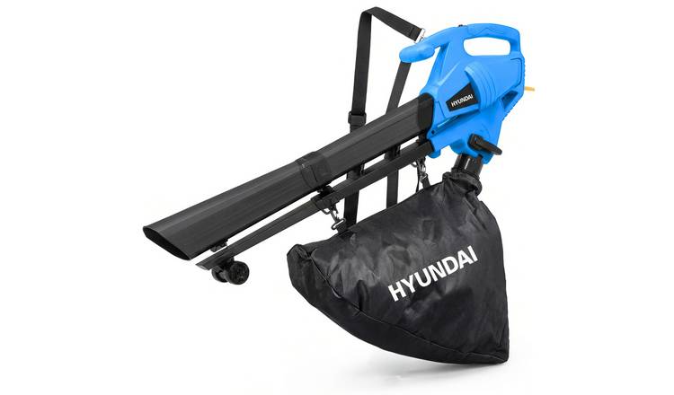 Hyundai 3000W Corded Electric 3-in-1 Leaf Blower Vacuum & Shredder - 34L/10m