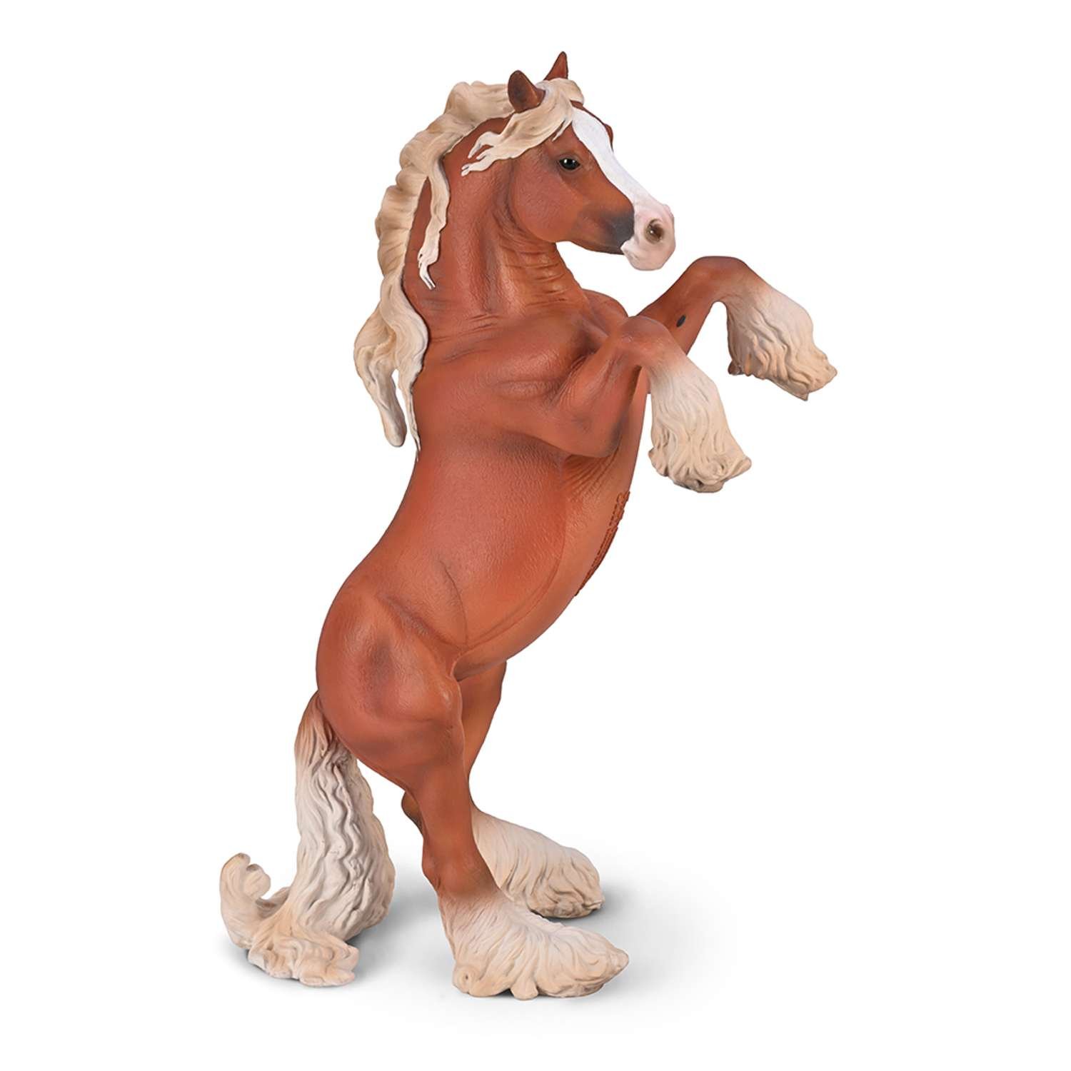 CollectA Gypsy Vanner Mare Rearing Chestnut - 3 Years + - Image 1