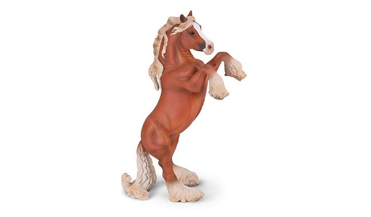 CollectA Gypsy Vanner Mare Rearing Chestnut - 3 Years +