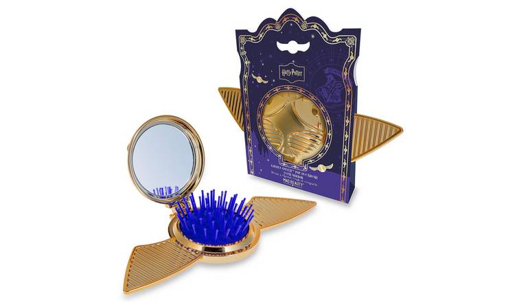 Mad Beauty Harry Potter Golden Snitch Pop Out Hairbrush
