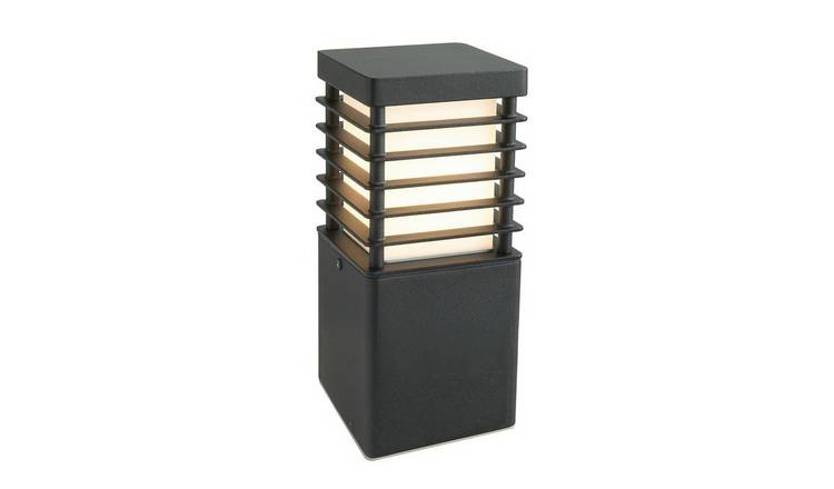 Elstead Halmstad 26cm Bollard - Black