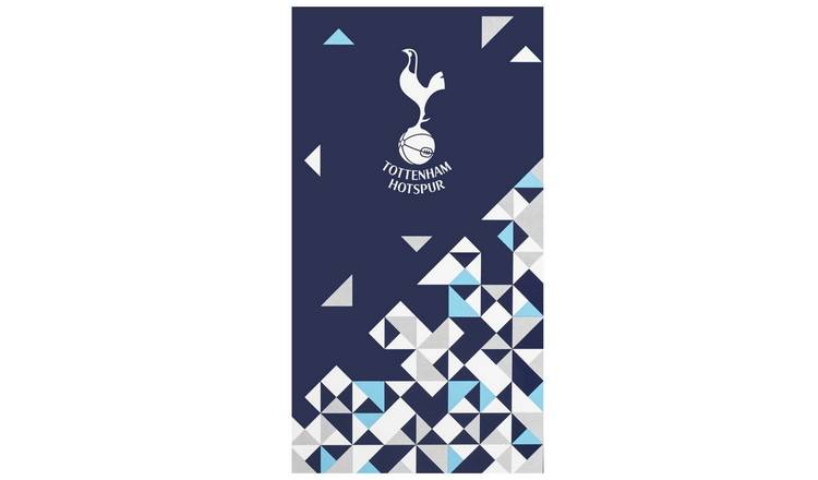 Tottenham Hotspur FC Particle Beach Towel - Blue & White & Grey