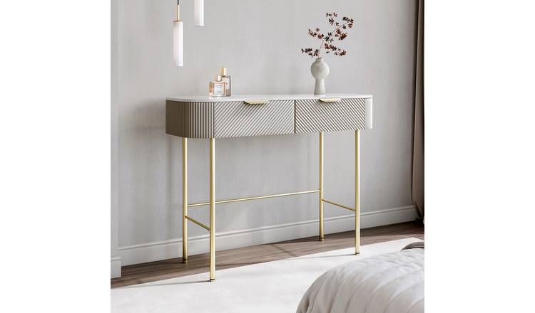 CARME Home Imogen Dressing Table - Mocha