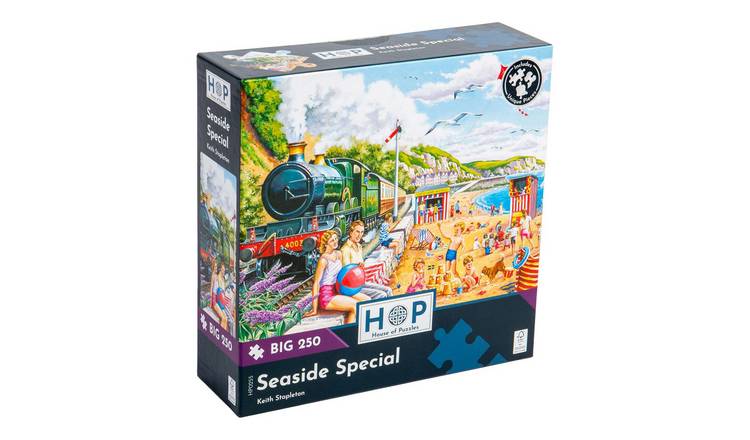 The House of Puzzles Seaside Special BIG 250 Puzzle 3 Years +