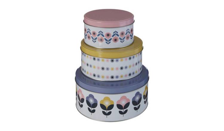 Orsina Paice Set of 3 Storage Tins