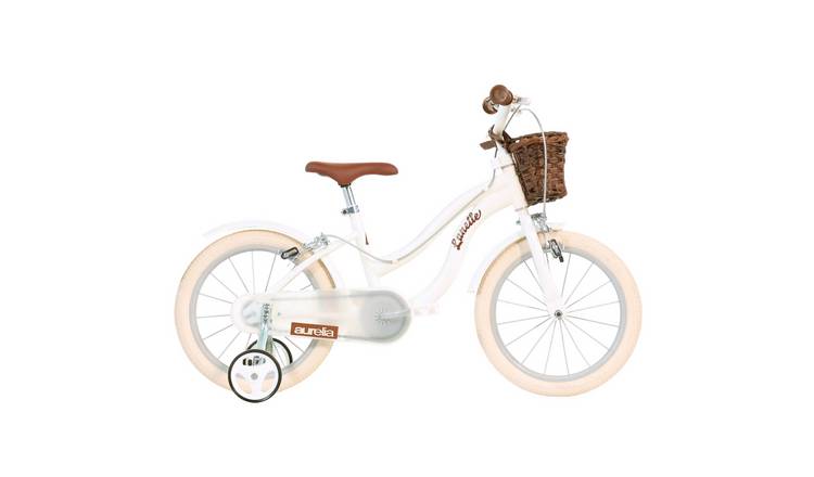Dino Bikes Retro 16" Kids Pedal Powered Bike - White