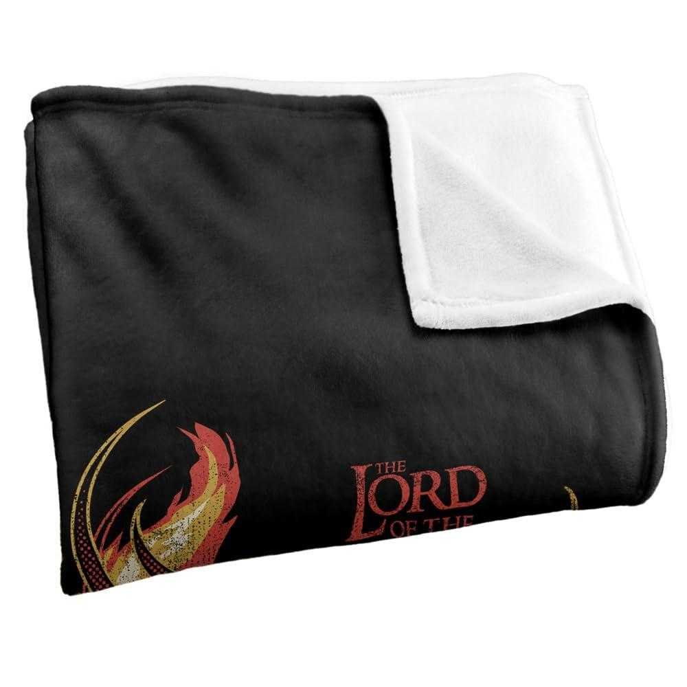 Lord Of The Rings Moria Soft Touch Flames Balrog Blanket - 152cm x 127cm - Image 3