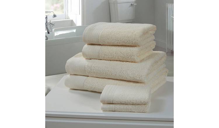 Rapport Home Chatsworth 6PC Towel Bale - Cream