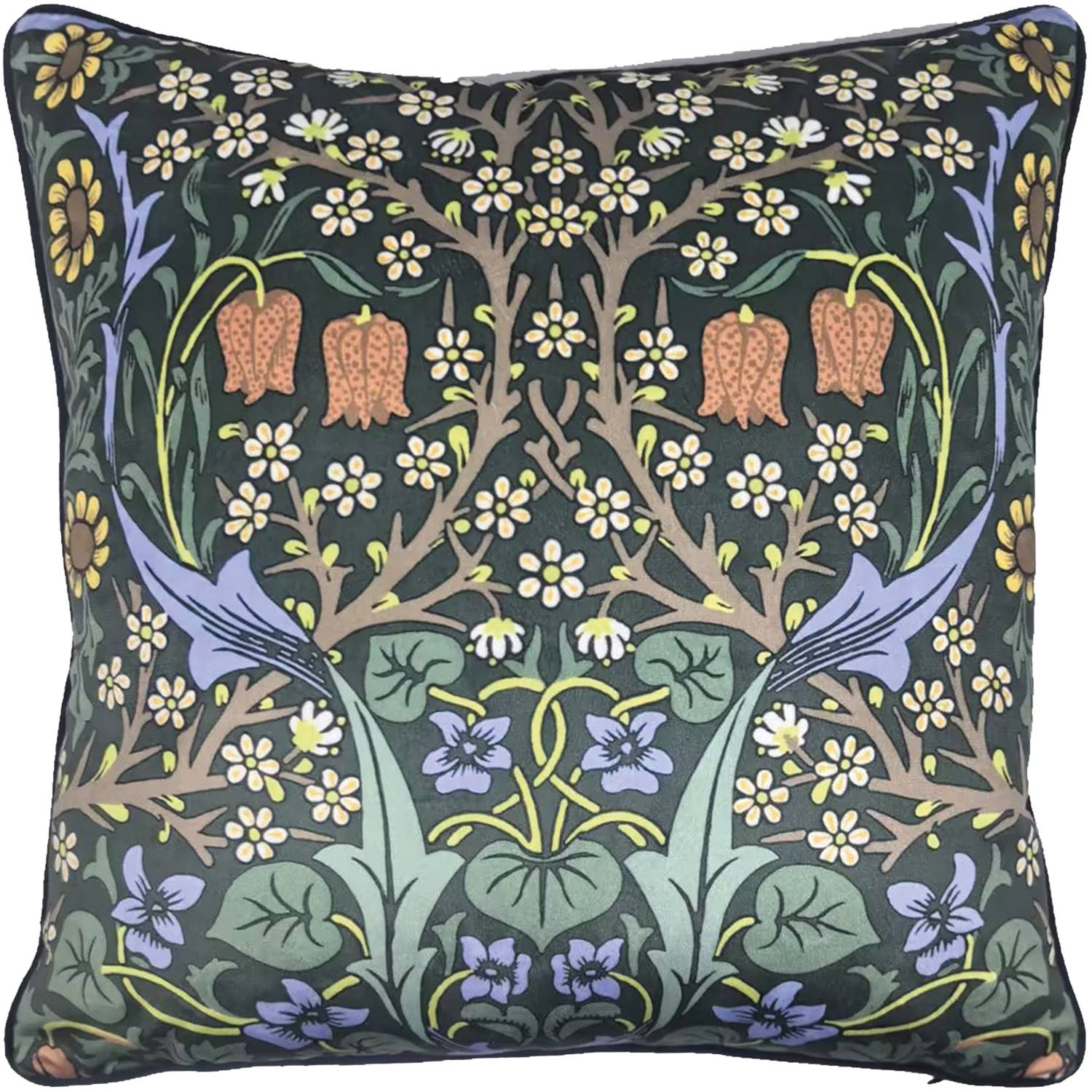 William Morris Blackthorn Cushion - Image 1