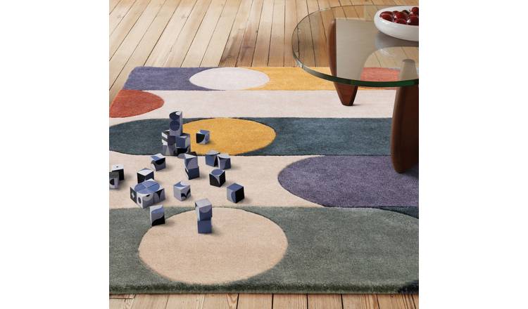 Mega Flooring Multi Handmade Geometric Rug - 120 x 170cm