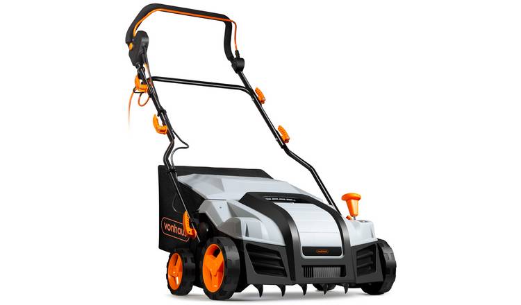 VonHaus 2000W 55L Electric Lawn Scarifier & Aerator