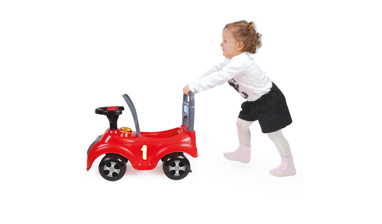 Dolu Sit N Ride Walk and Drive Ride On - Red