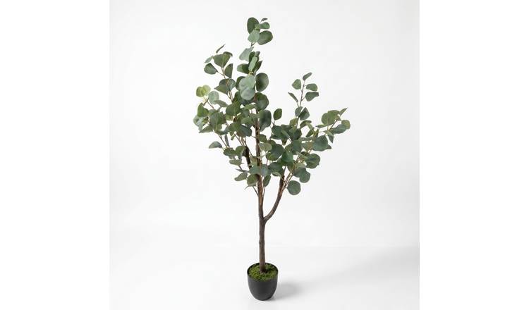 Homescapes Artificial Eucalyptus Tree 100cm - Green