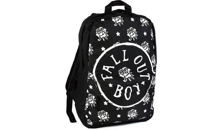 Rock Sax Fall Out Boy Adult Womens Backpack - Black