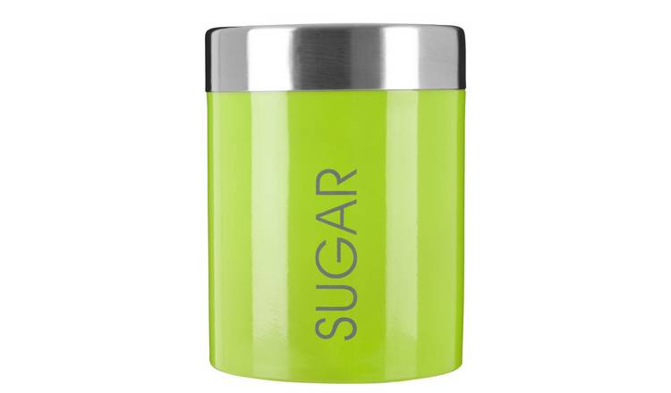 Orsina Liberty Enamel Sugar Canister – Lime Green