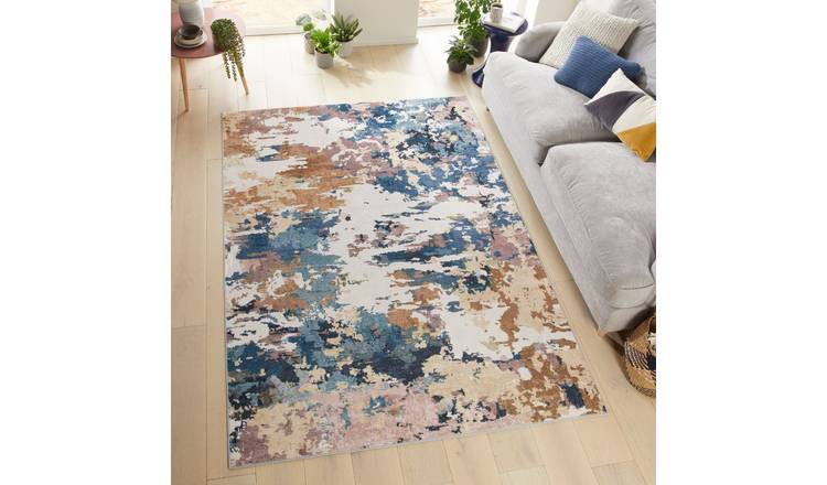 Mega Flooring Blue Modern  Rug - 160 x 230cm
