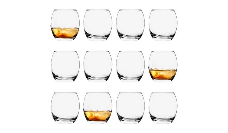 LAV Empire Whiskey Glasses - Clear - Pack of 12