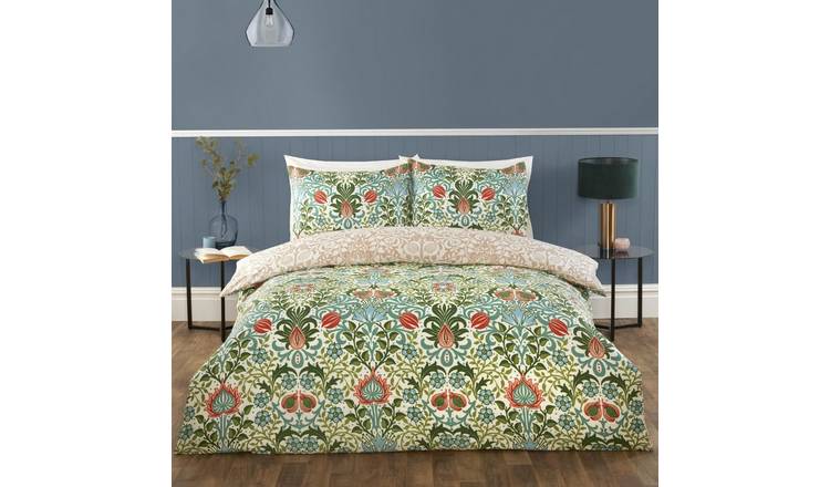 Rapport Heritage Flora Multicoloured Duvet Cover Set - King