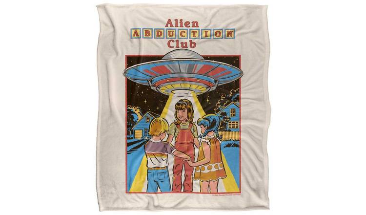Steven Rhodes Alien Abduction Club Soft Touch Blanket - 152cm x 127cm