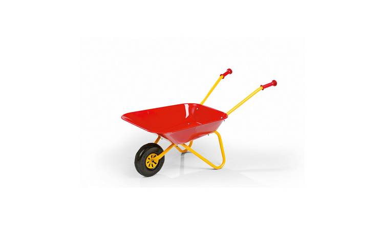 Rolly Toys Childrens Metal Wheelbarrow - Red