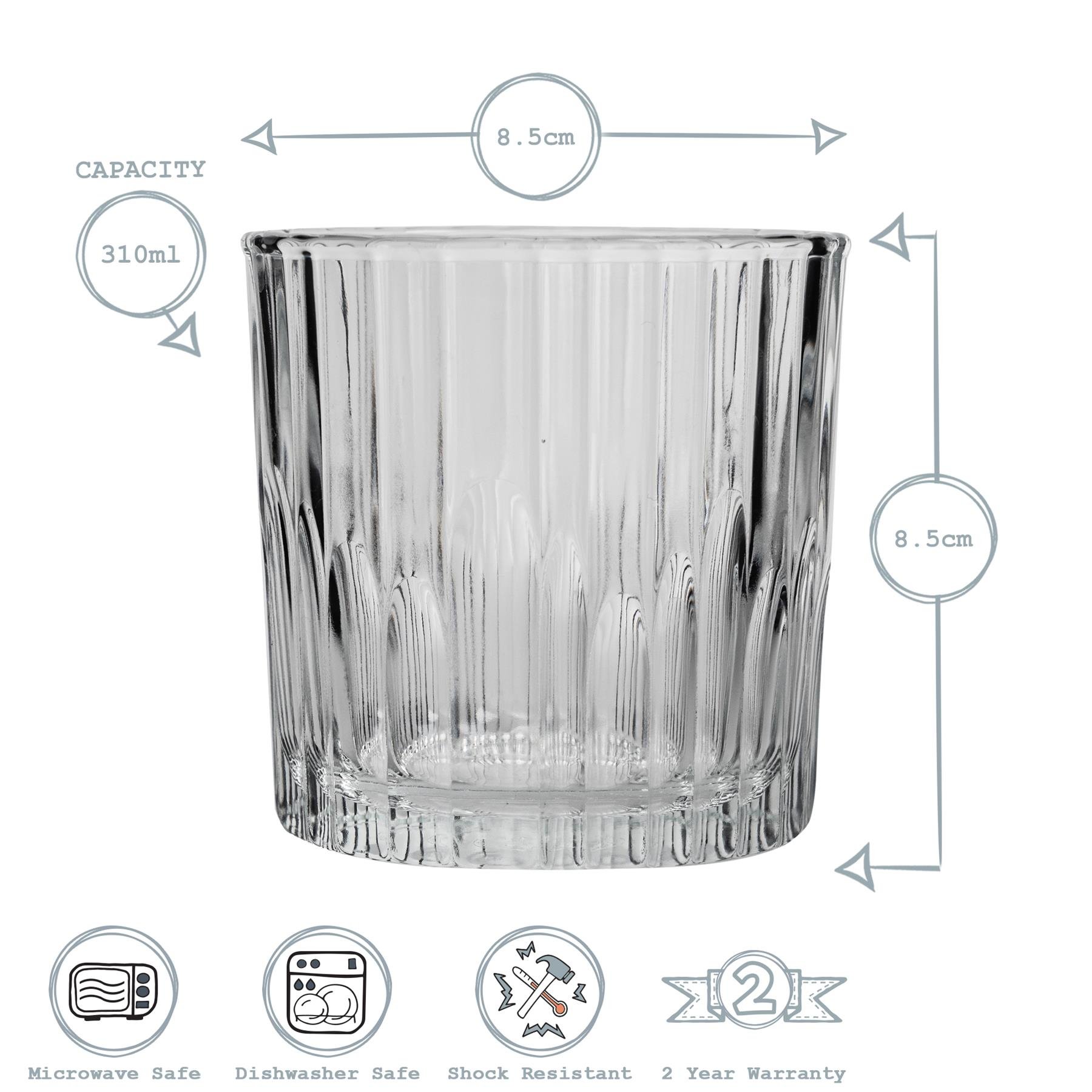Duralex Manhattan 310ml Vintage Whisky Glasses - Pack of 6 - Image 3