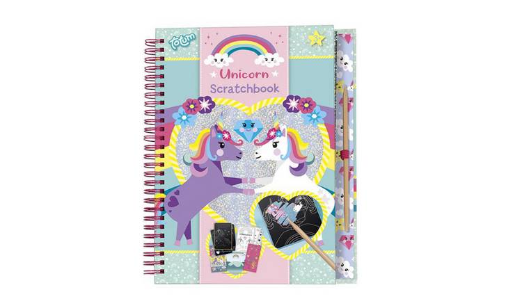 Totum Unicorn Scratchbook Craft Set