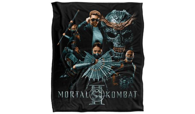 Mortal Kombat 2 Duotone Fighters Soft Touch Blanket - 152cm x 127cm